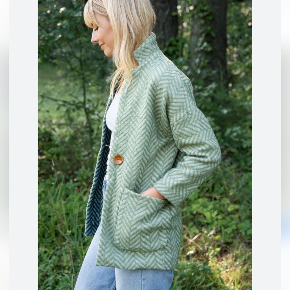 Liz Alig wool coat